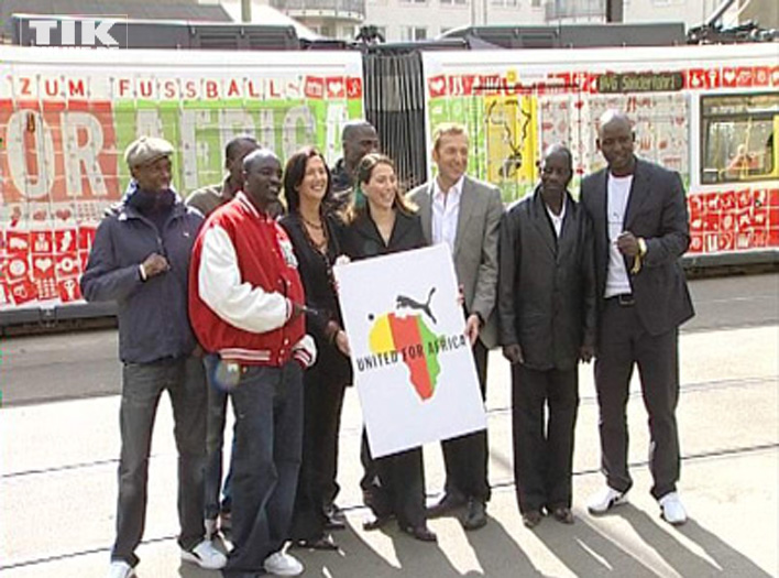 Akon und Michaela Schaffrath