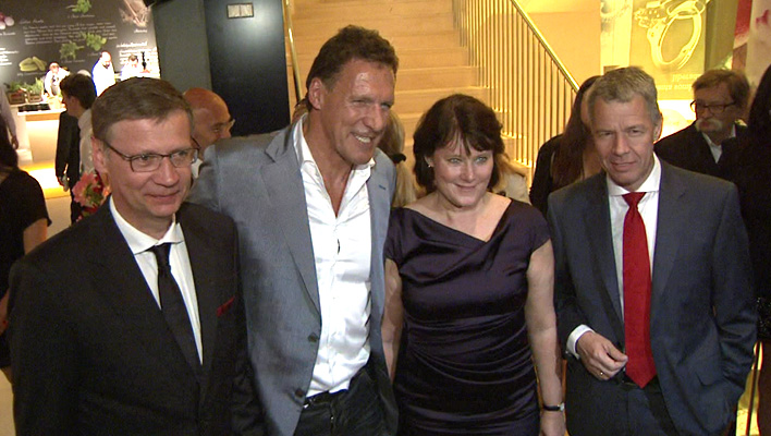 Günther Jauch, Ralf Möller, Peter Klöppel, Anke Schäferkordt (Foto: HauptBruch GbR)