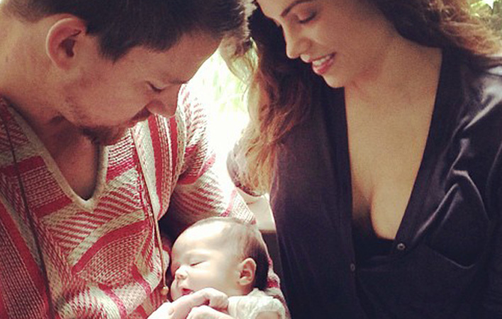 Cahnning Tatum mit Everly und Jenna Dewan-Tatum