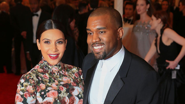 Kim Kardashian und Kanye West