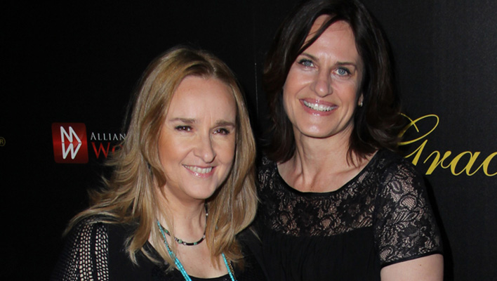 Melissa Etheridge und Linda Wallem