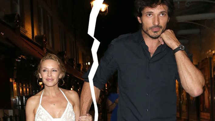 Kylie Minogue und Andres Valencoso