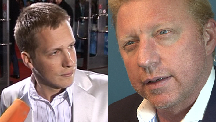 Oliver Pocher und Boris Becker (Fotos: HauptBruch GbR) Montage