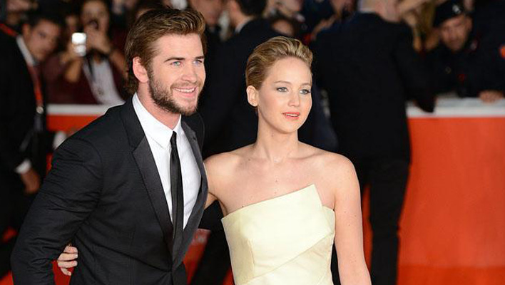 Jennifer Lawrence & Liam Hemsworth