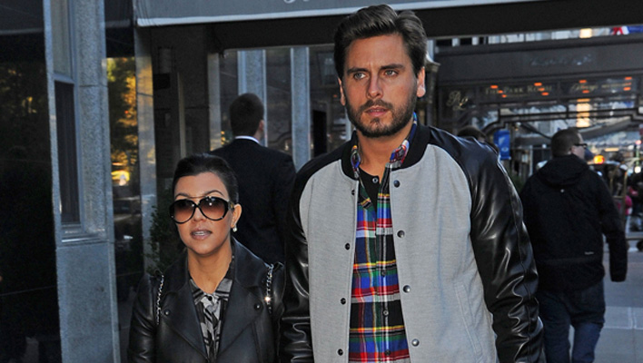 Kourtney Kardashian und Scott Disick