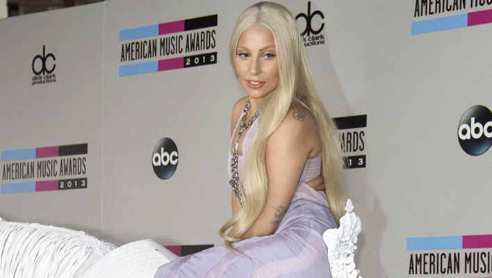 Lady Gaga American Music Awards 2013