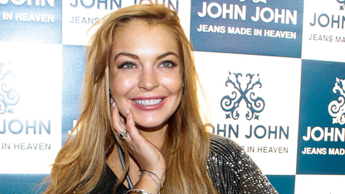 Lindsay Lohan rote Haare