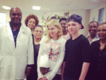 Madonna: Besucht Haiti
