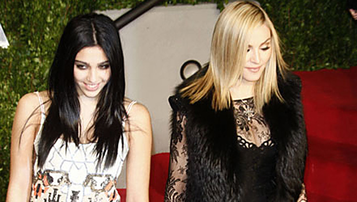 Madonna & Tochter Lourdes