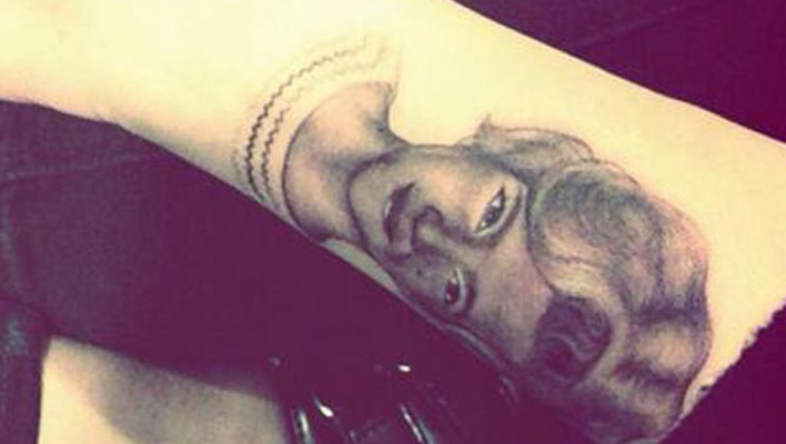 Miley Cyrus Oma Tattoo