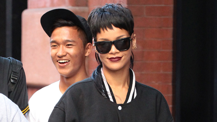 Rihanna mit Vokuhila