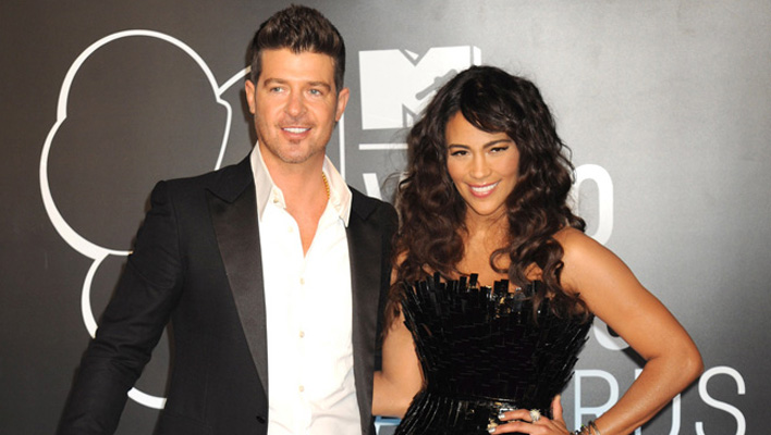 Robin Thicke & Paula Patton