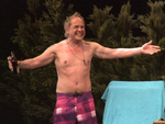 Uwe Ochsenknecht halb nackt auf der Bühne: Familientreffen bei Theaterpremiere