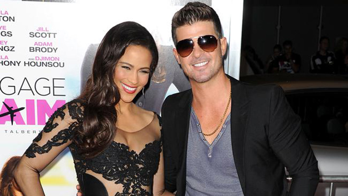 Robin Thicke & Paula Patton
