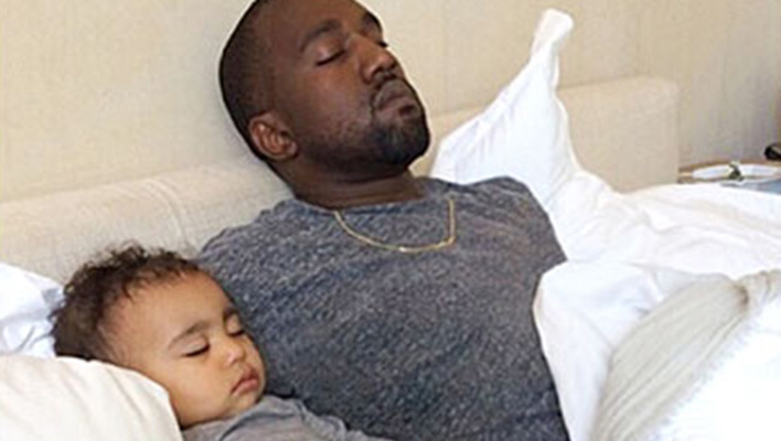 Kanye West und North West