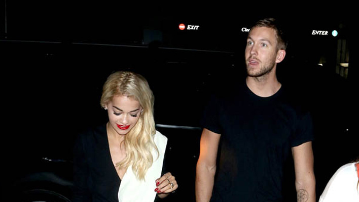 Rita Ora und Calvin Harris