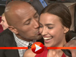 Dwayne Johnson küsst Ronaldo-Freundin Irina Shayk