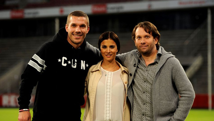 Lukas Podolski, Aylin Tezel und Christian Ulmen (Foto: ConradFilm/ Bavaria Pictures/ Bernd Spauke)
