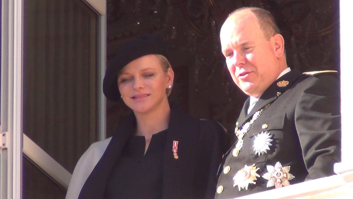 Fürst Albert II und Fürstin Charlène von Monaco