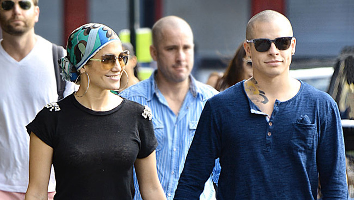 Jennifer Lopez und Casper Smart