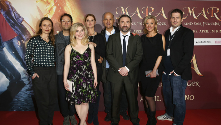 Der Cast von "MAra und der Feuerbringer" (Foto: Constantin Film)