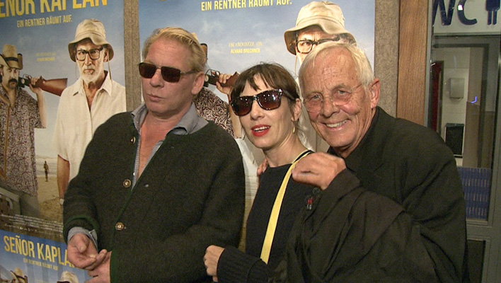 Ben, Meret und Rolf Becker (Foto: HauptBruch GbR)