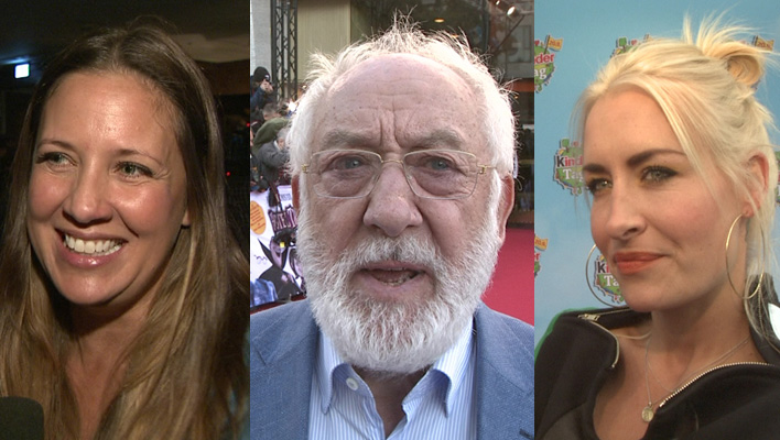Dana Schweiger, Dieter Hallervorden,Sarah Connor (Fotos: HauptBruch GbR)