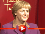 Die dreifache Angela Merkel bei Madame Tussauds Berlin