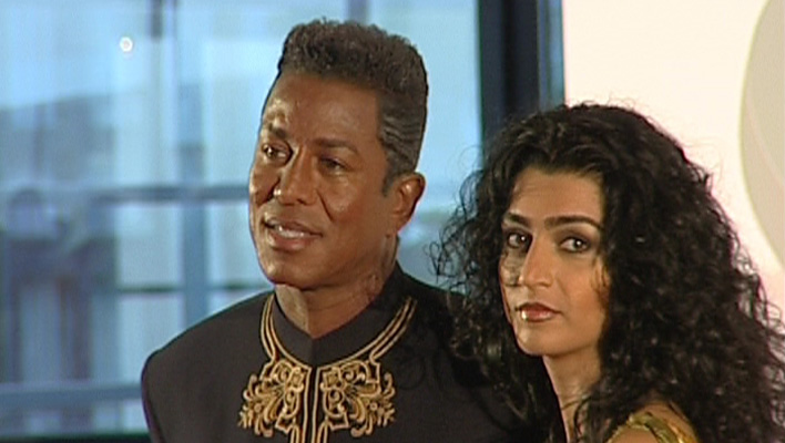 Jermaine Jackson und Ehefrau Halima Rashid (Foto: HauptBruch GbR)