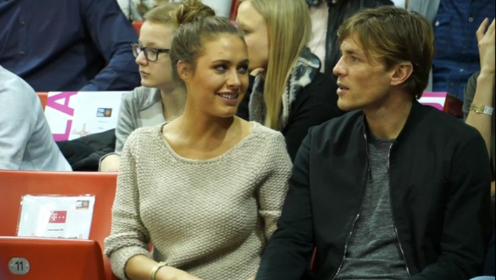 Alena Gerber und Clemens Fritz (Foto: Position PR / Beko Basketball Bundesliga)