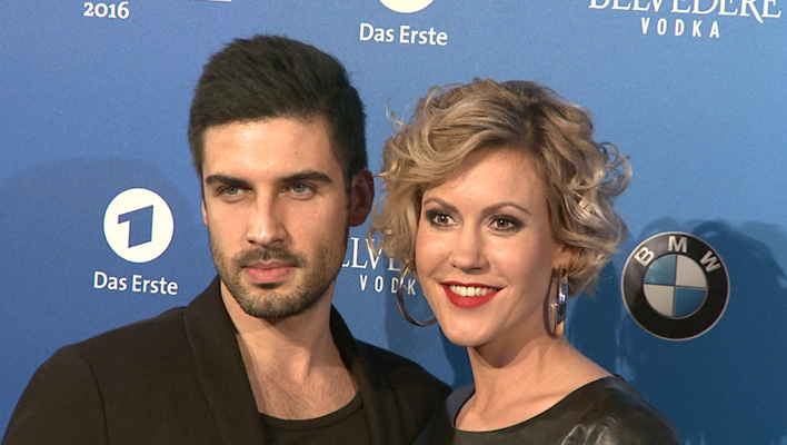 Wolke Hegenbarth und Freund Oliver (Foto: HauptBruch GbR)