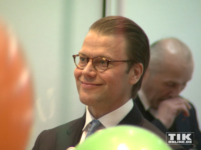 Prinz Daniel von Schweden zu Besuch in Deutschland
