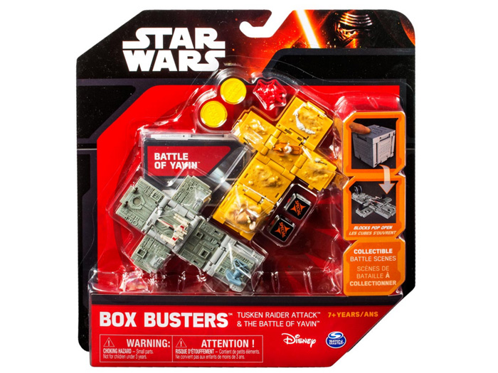 Spin Master Box Busters "Battle Of Yavin & Tusken Raider Attack" (Foto: Promo/Spin Master Ltd.)