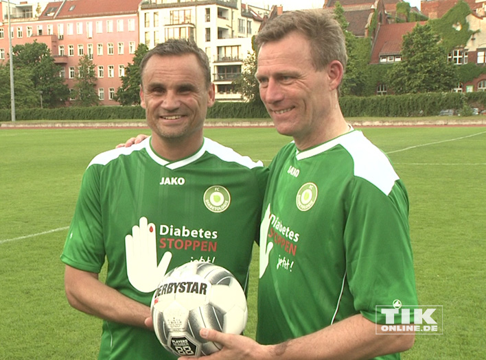 Benefiz-Fußballspiel gegen Diabetes