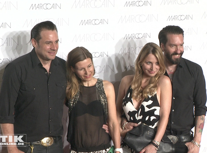 Stars bei der Marc Cain Modenschau auf der Fashion Week 2016