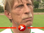Pierre Littbarski und Chritoph Daum beim Benefiz-Kick für die Diabetes-Vorsorge