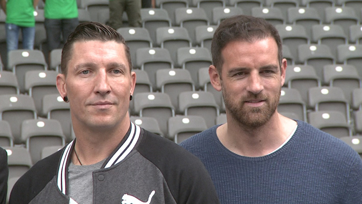 Stefan Kretschmar und Christoph Metzelder (Foto: HauptBruch GbR)