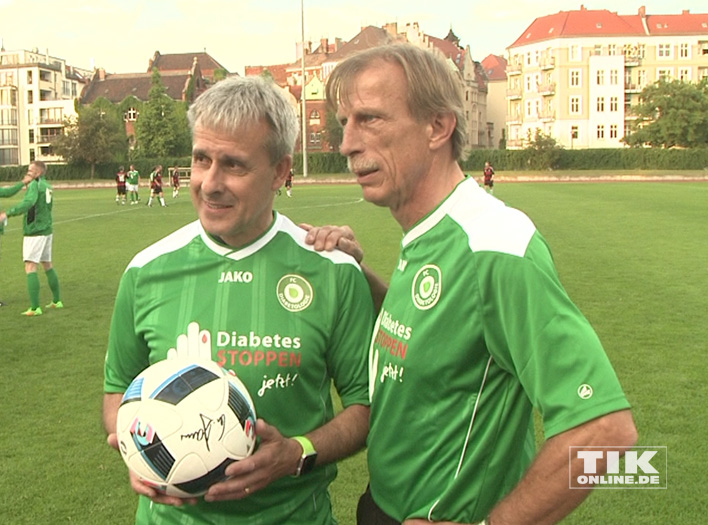Benefiz-Fußballspiel gegen Diabetes