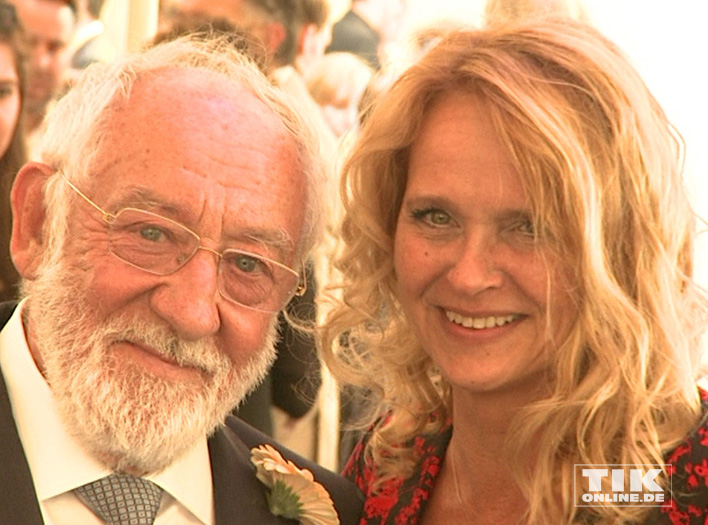 Dieter Hallervorden und Christiane Zander beim Produzentenfest 2016