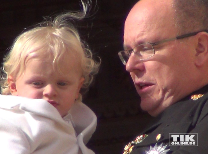 Vater und Sohn: Fürst Albert II von Monaco und sein Jacques