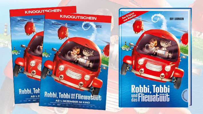 „Robbi, Tobbi und das Fliewatüüt“ – Das Gewinnspiel zum Kino-Start