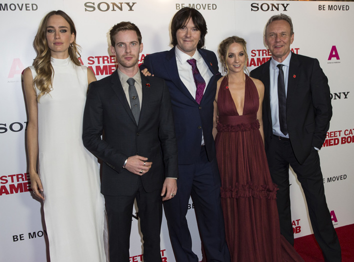 Premiere von "Bob, der Streuner" in London
