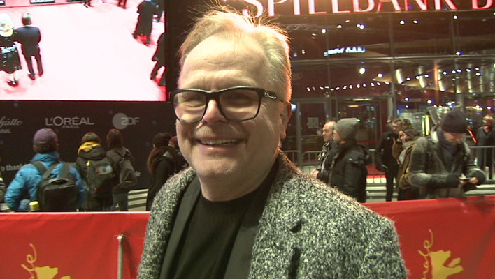 Mit Bart und Brille: Herbert Grönemeyer besucht Berlinale