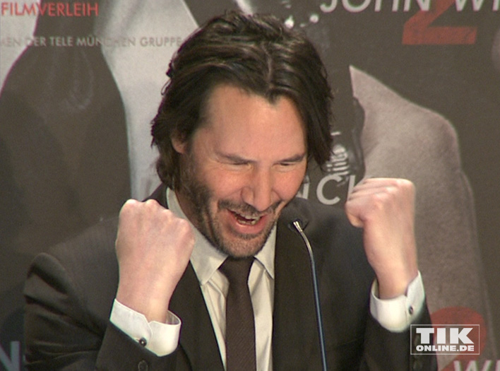 Keanu Reeves bei der "John Wick 2"-PK