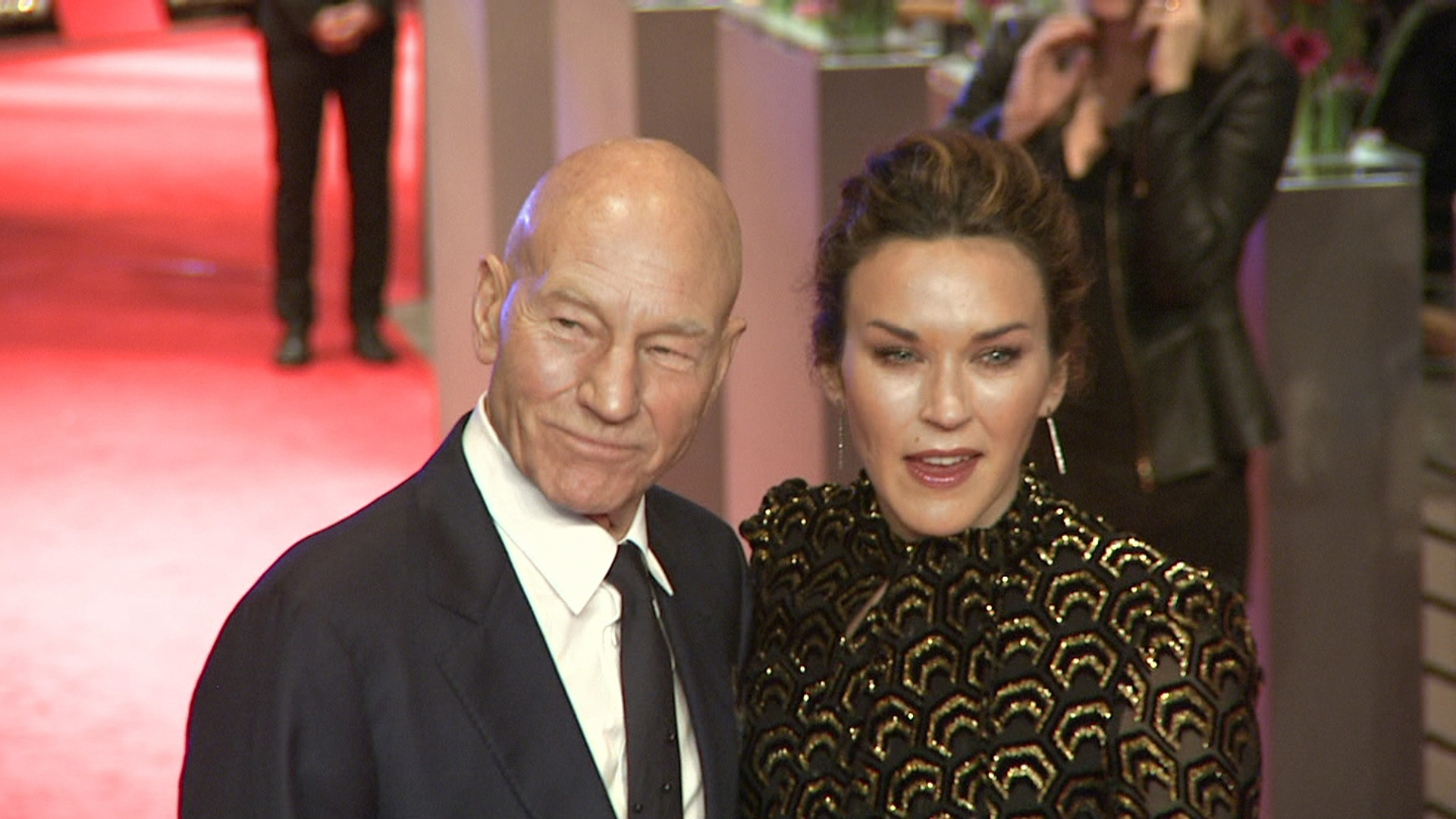 Sir Patrick Stewart und seine Ehefrau Sunny Ozell