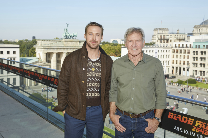 „BLADE RUNNER 2049“ – Harrison Ford und Ryan Gosling in Berlin!