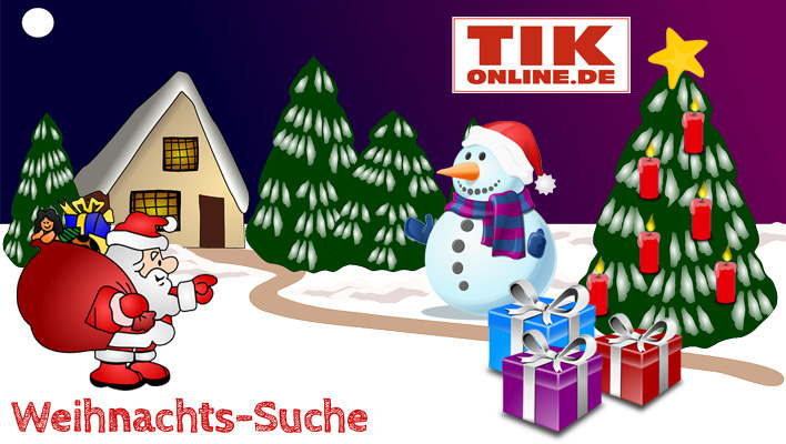 „Weihnachts-Suche 2017“ – Täglich tolle Gewinne bei TIKonline.de
