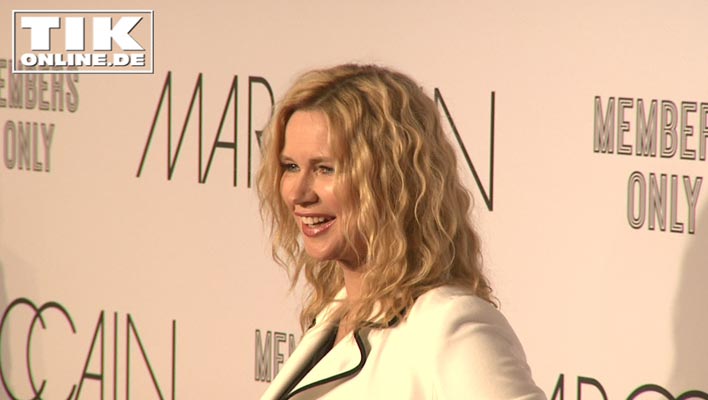 „Marc Cain“-Modenschau – Veronica Ferres über weiße Socken und BH’s