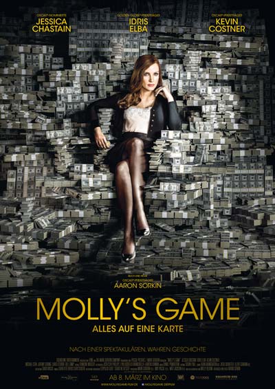 „MOLLY’S GAME“ – Filmpakete zu gewinnen!