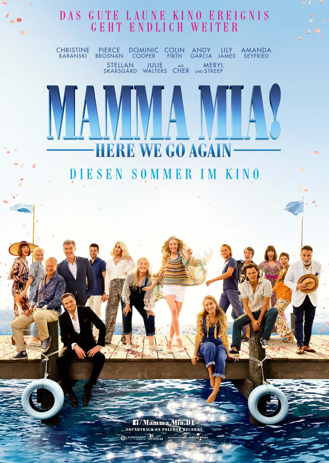 „MAMMA MIA! HERE WE GO AGAIN“ – Überraschungspakete zu gewinnen!